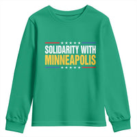 Solidarity With Minneapolis Youth Sweatshirt Minnesota Community Support Gift