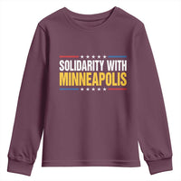 Solidarity With Minneapolis Youth Sweatshirt Minnesota Community Support Gift