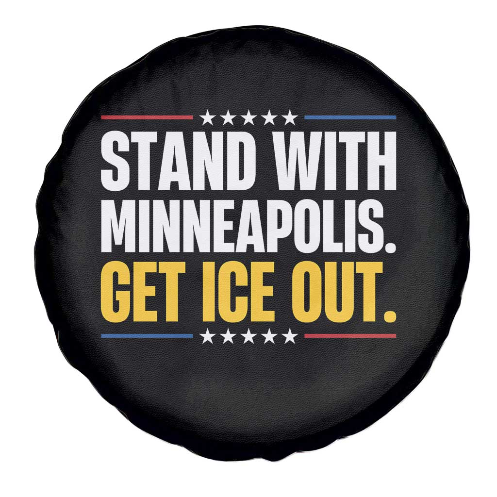 Stand With Minneapolis Spare Tire Cover Minnesota Community Support Gift