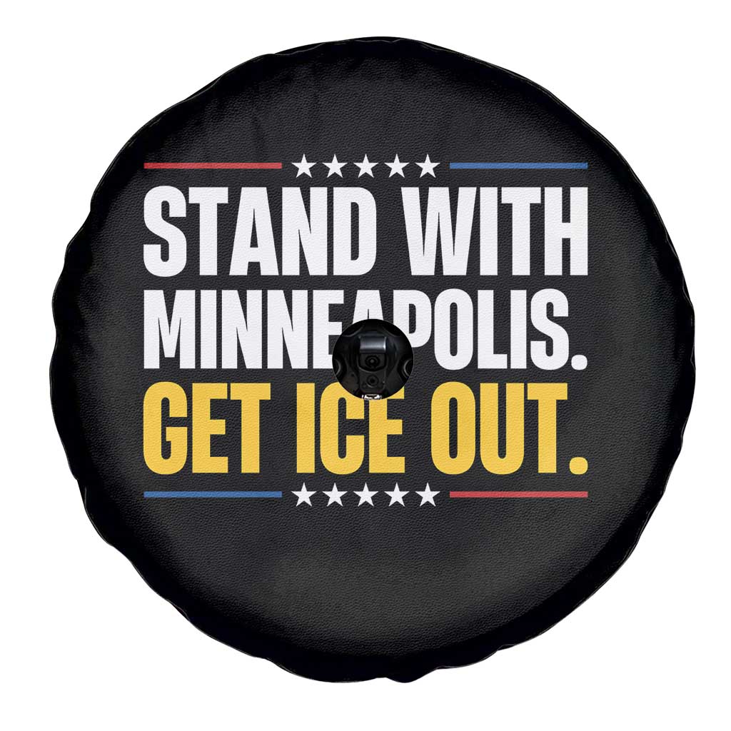 Stand With Minneapolis Spare Tire Cover Minnesota Community Support Gift