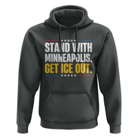 Stand With Minneapolis Hoodie Minnesota Community Support Gift