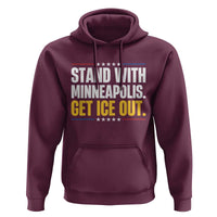 Stand With Minneapolis Hoodie Minnesota Community Support Gift