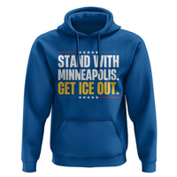 Stand With Minneapolis Hoodie Minnesota Community Support Gift