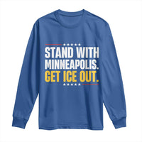 Stand With Minneapolis Long Sleeve Shirt Minnesota Community Support Gift