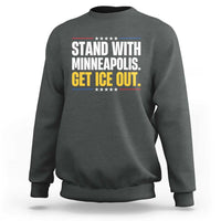 Stand With Minneapolis Sweatshirt Minnesota Community Support Gift