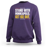 Stand With Minneapolis Sweatshirt Minnesota Community Support Gift