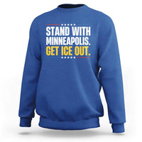 Stand With Minneapolis Sweatshirt Minnesota Community Support Gift