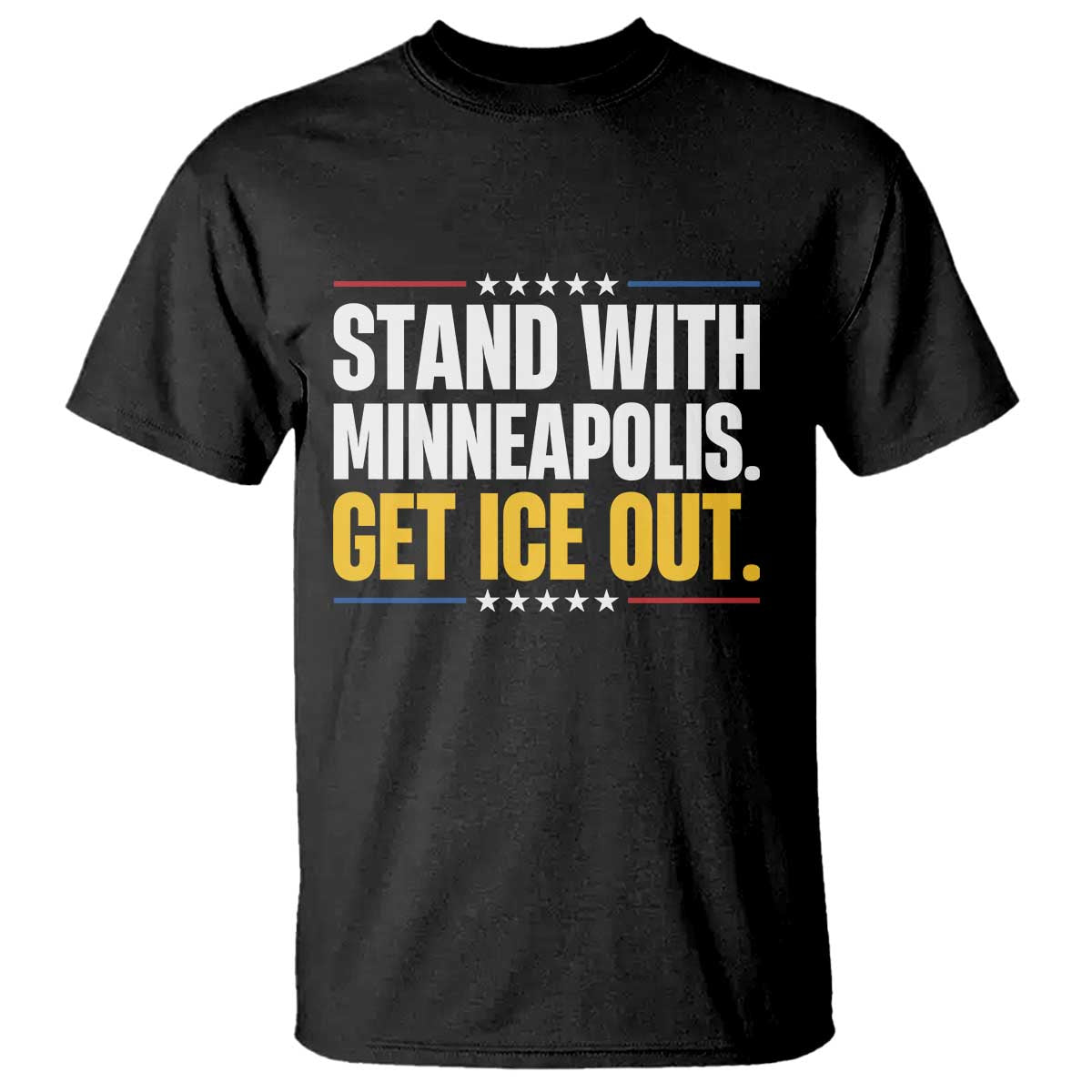 Stand With Minneapolis T Shirt Minnesota Community Support Gift