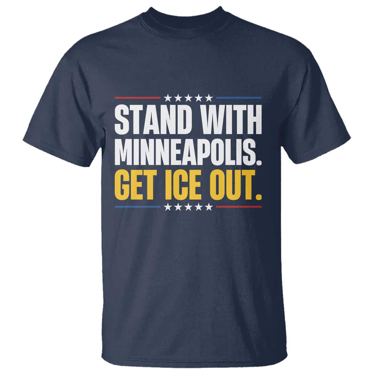 Stand With Minneapolis T Shirt Minnesota Community Support Gift