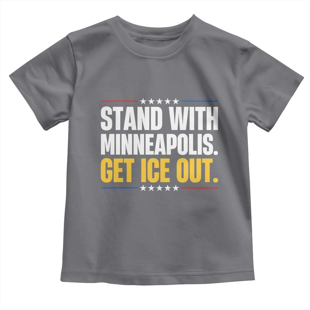 Stand With Minneapolis Toddler T Shirt Minnesota Community Support Gift
