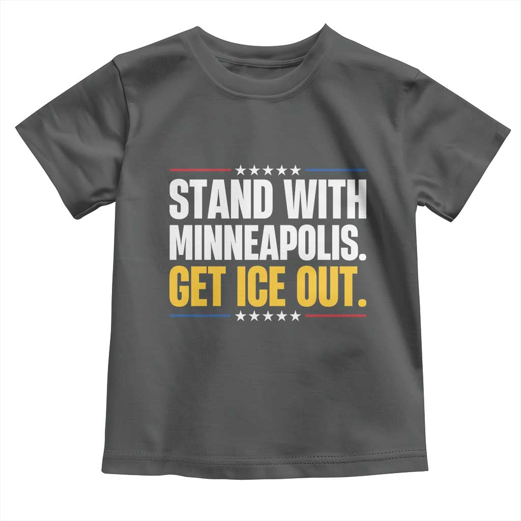Stand With Minneapolis Toddler T Shirt Minnesota Community Support Gift