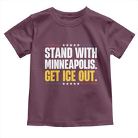 Stand With Minneapolis Toddler T Shirt Minnesota Community Support Gift