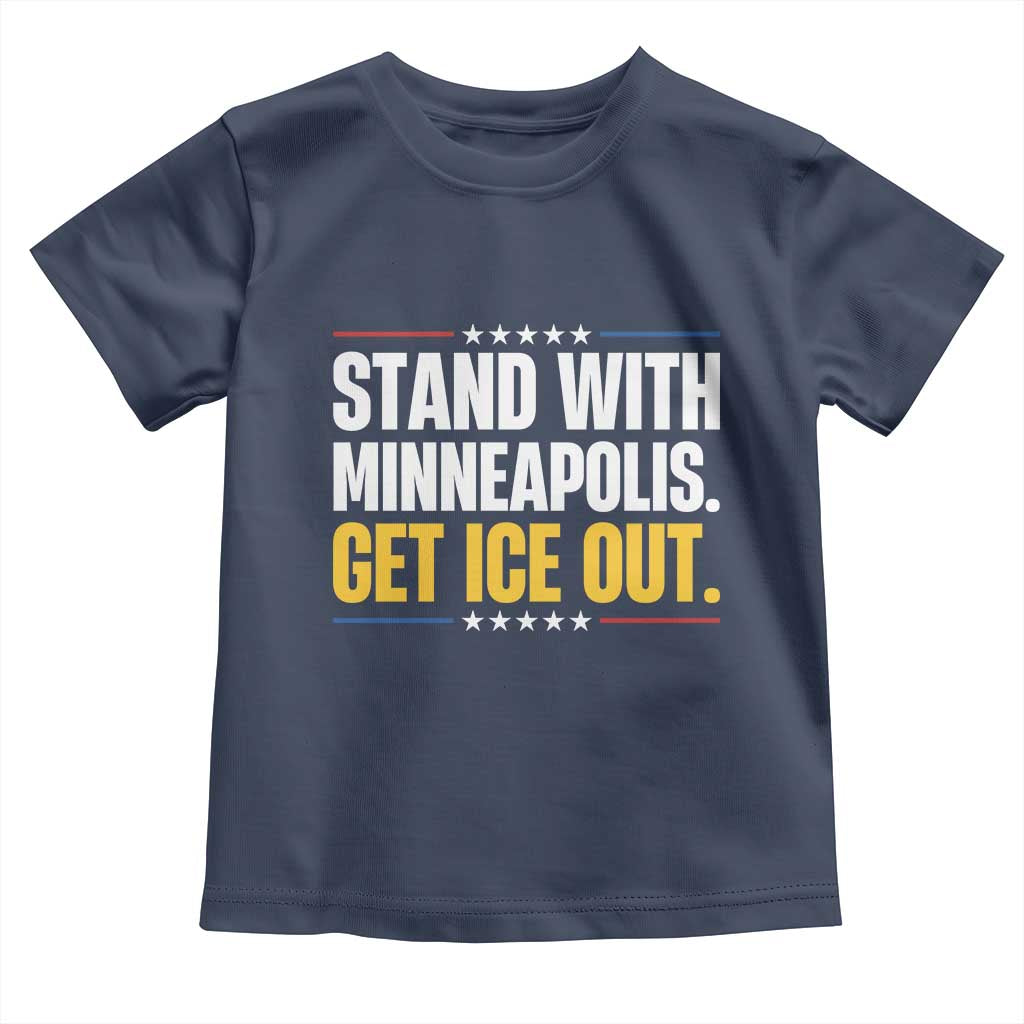 Stand With Minneapolis Toddler T Shirt Minnesota Community Support Gift