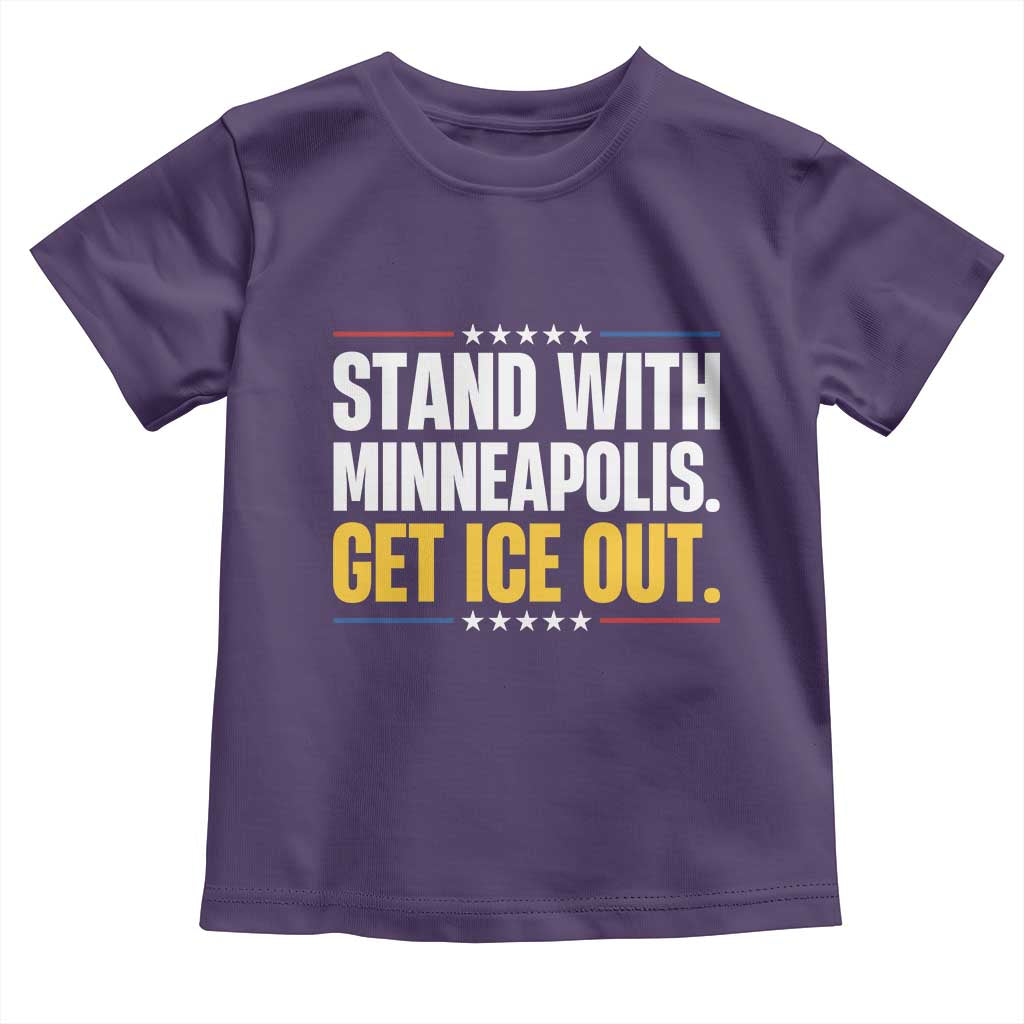 Stand With Minneapolis Toddler T Shirt Minnesota Community Support Gift
