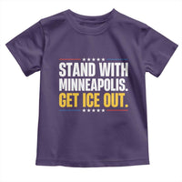 Stand With Minneapolis Toddler T Shirt Minnesota Community Support Gift