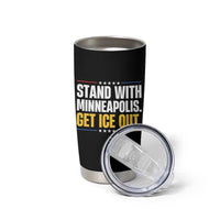 Stand With Minneapolis Tumbler Cup Minnesota Community Support Gift