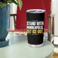 Stand With Minneapolis Tumbler Cup Minnesota Community Support Gift