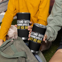 Stand With Minneapolis Tumbler Cup Minnesota Community Support Gift