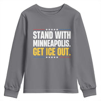 Stand With Minneapolis Youth Sweatshirt Minnesota Community Support Gift