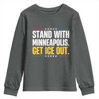 Stand With Minneapolis Youth Sweatshirt Minnesota Community Support Gift
