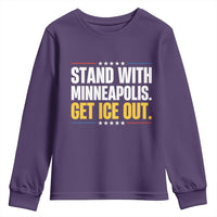 Stand With Minneapolis Youth Sweatshirt Minnesota Community Support Gift