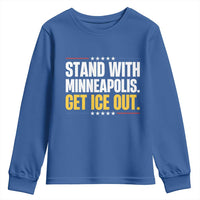 Stand With Minneapolis Youth Sweatshirt Minnesota Community Support Gift