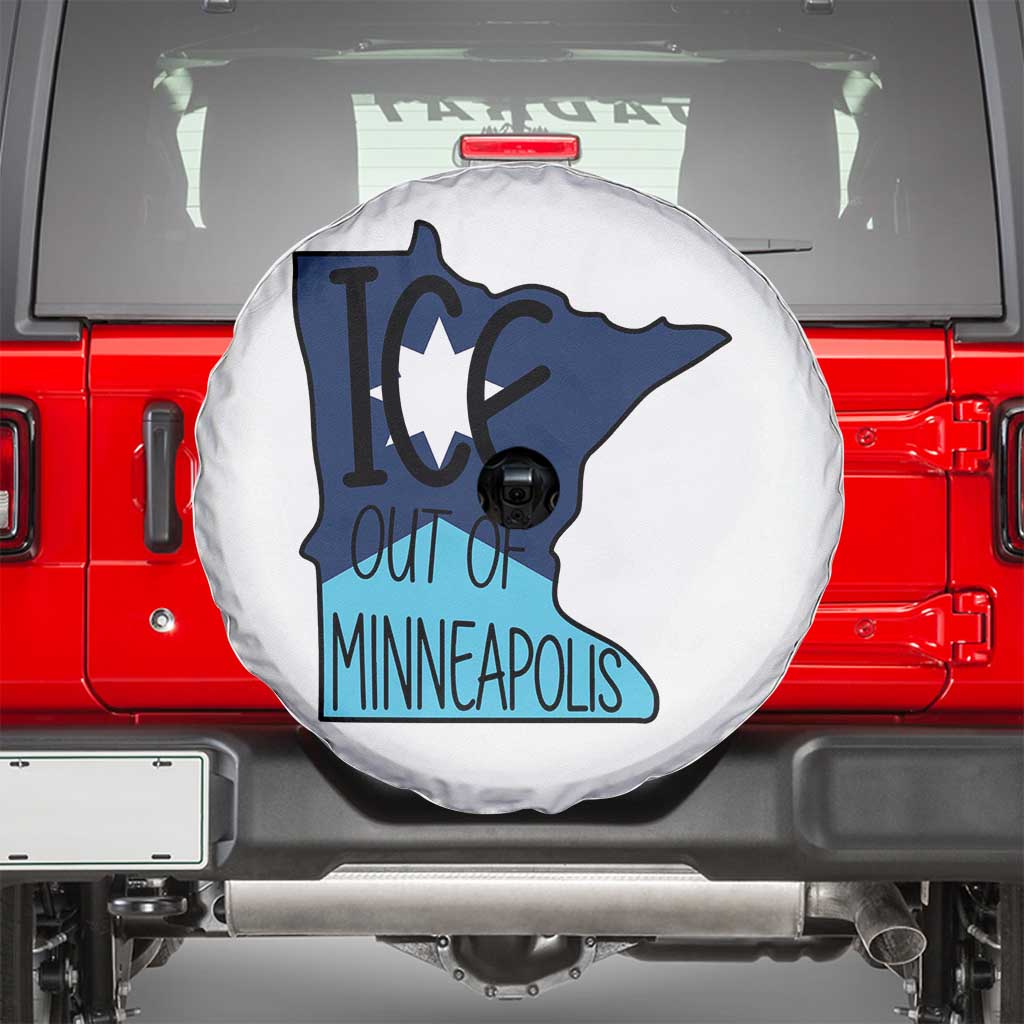 Ice Out Of Minneapolis Spare Tire Cover Minnesota Community Support Gift