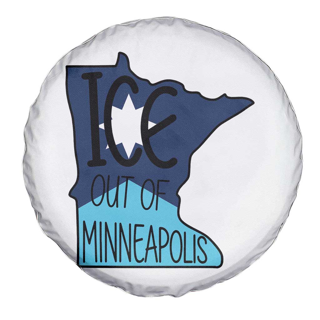 Ice Out Of Minneapolis Spare Tire Cover Minnesota Community Support Gift