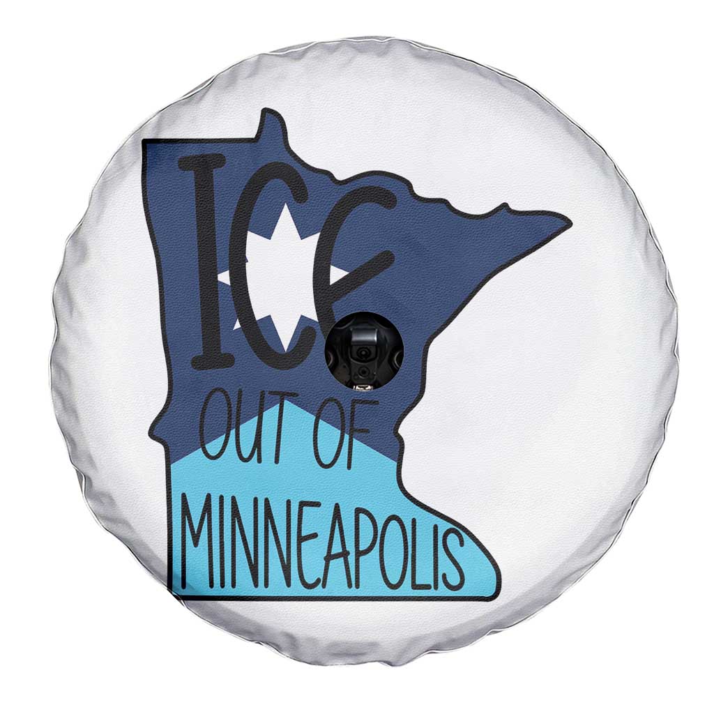 Ice Out Of Minneapolis Spare Tire Cover Minnesota Community Support Gift