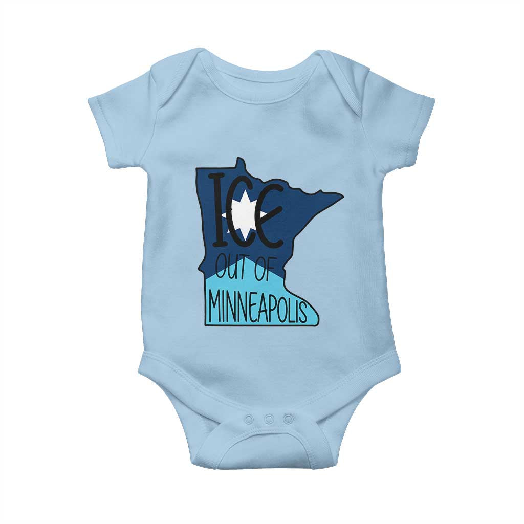 Ice Out Of Minneapolis Baby Onesie Minnesota Community Support Gift