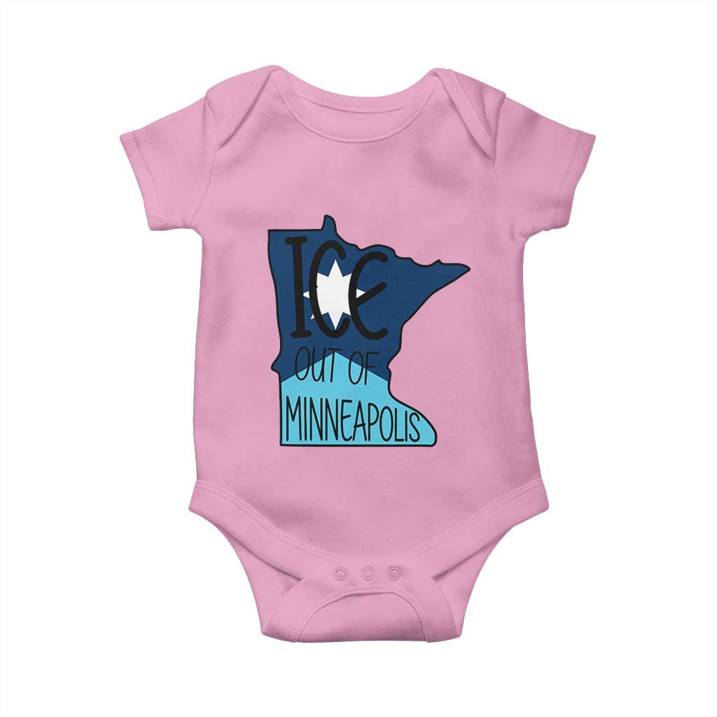Ice Out Of Minneapolis Baby Onesie Minnesota Community Support Gift