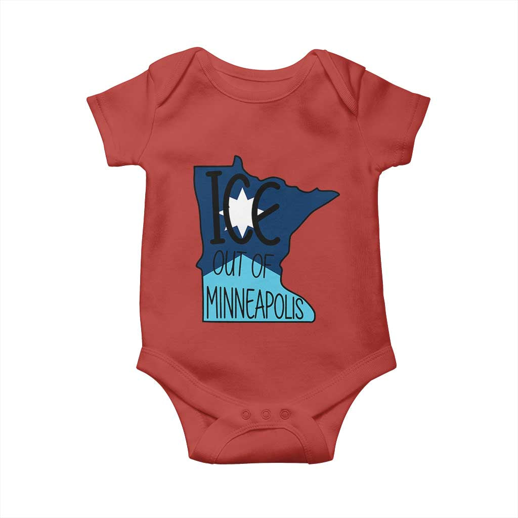 Ice Out Of Minneapolis Baby Onesie Minnesota Community Support Gift