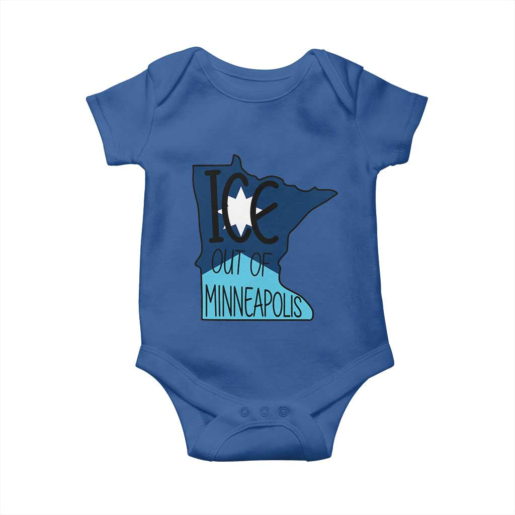 Ice Out Of Minneapolis Baby Onesie Minnesota Community Support Gift