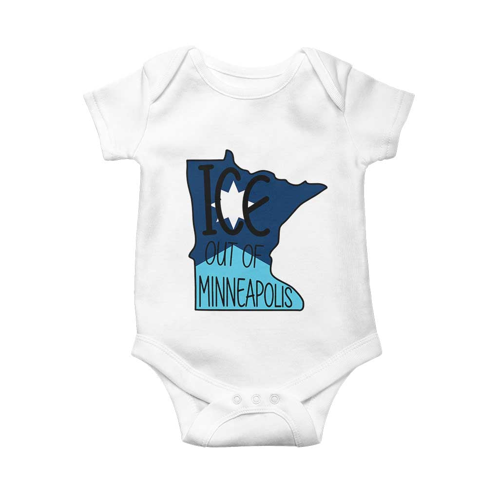 Ice Out Of Minneapolis Baby Onesie Minnesota Community Support Gift