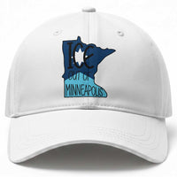 Ice Out Of Minneapolis Baseball Cap Minnesota Community Support Gift