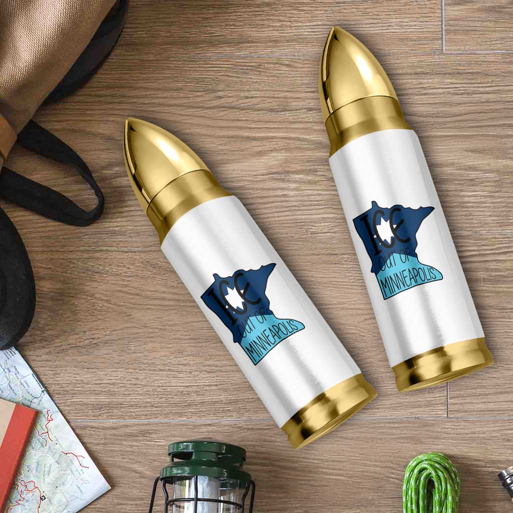 Ice Out Of Minneapolis Bullet Tumbler Minnesota Community Support Gift