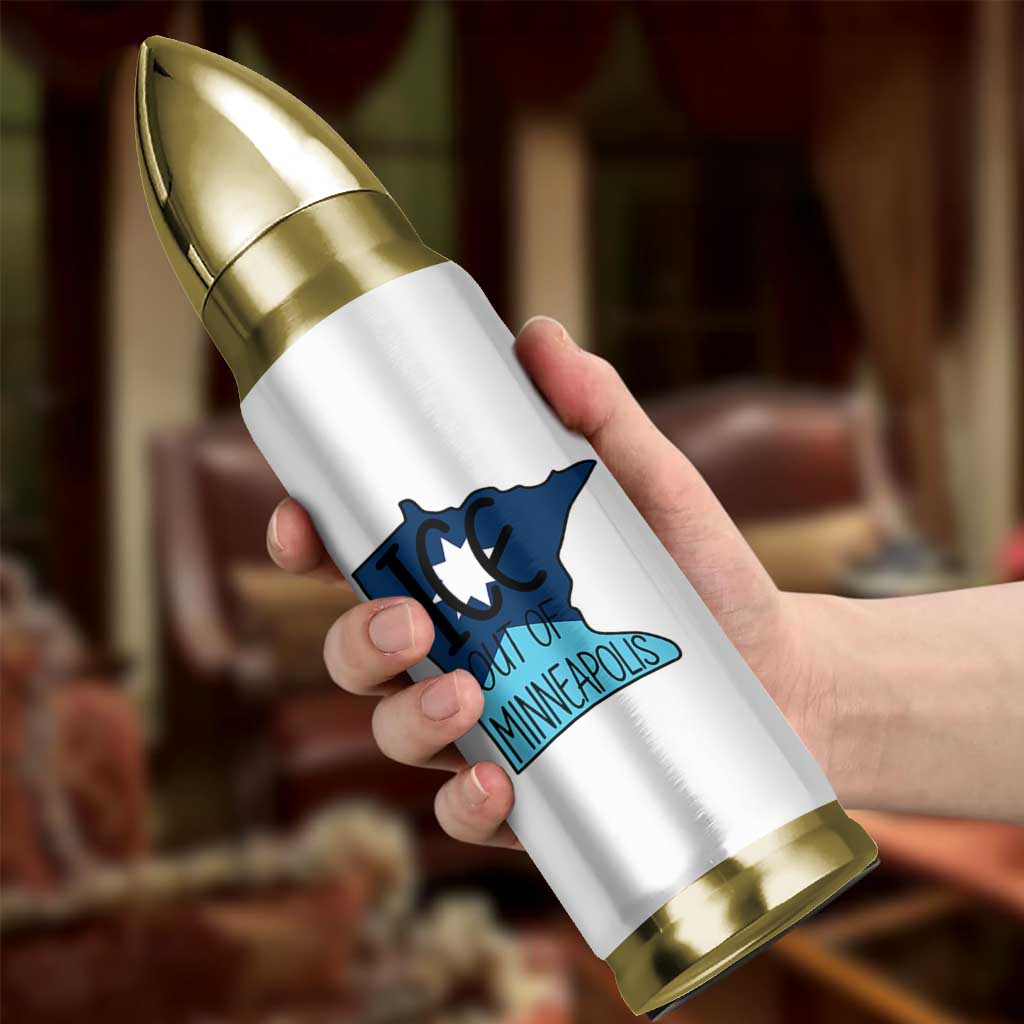 Ice Out Of Minneapolis Bullet Tumbler Minnesota Community Support Gift