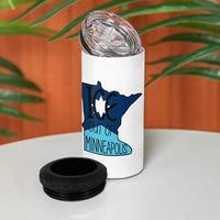 Ice Out Of Minneapolis 4 in 1 Can Cooler Tumbler Minnesota Community Support Gift