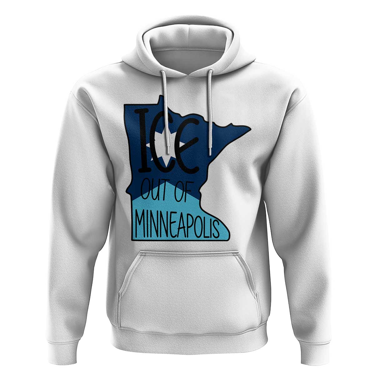 Ice Out Of Minneapolis Hoodie Minnesota Community Support Gift
