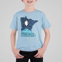 Ice Out Of Minneapolis T Shirt For Kid Minnesota Community Support Gift