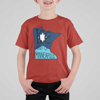 Ice Out Of Minneapolis T Shirt For Kid Minnesota Community Support Gift