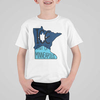 Ice Out Of Minneapolis T Shirt For Kid Minnesota Community Support Gift