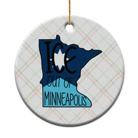 Ice Out Of Minneapolis Ceramic Ornament Minnesota Community Support Gift