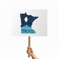 Ice Out Of Minneapolis Protest Sign Minnesota Community Support Gift