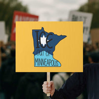 Ice Out Of Minneapolis Protest Sign Minnesota Community Support Gift