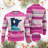 Ice Out Of Minneapolis Ugly Christmas Sweater Minnesota Community Support Gift
