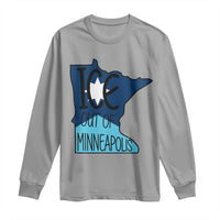 Ice Out Of Minneapolis Long Sleeve Shirt Minnesota Community Support Gift
