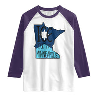 Ice Out Of Minneapolis Raglan Shirt Minnesota Community Support Gift