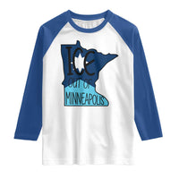 Ice Out Of Minneapolis Raglan Shirt Minnesota Community Support Gift