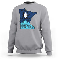 Ice Out Of Minneapolis Sweatshirt Minnesota Community Support Gift